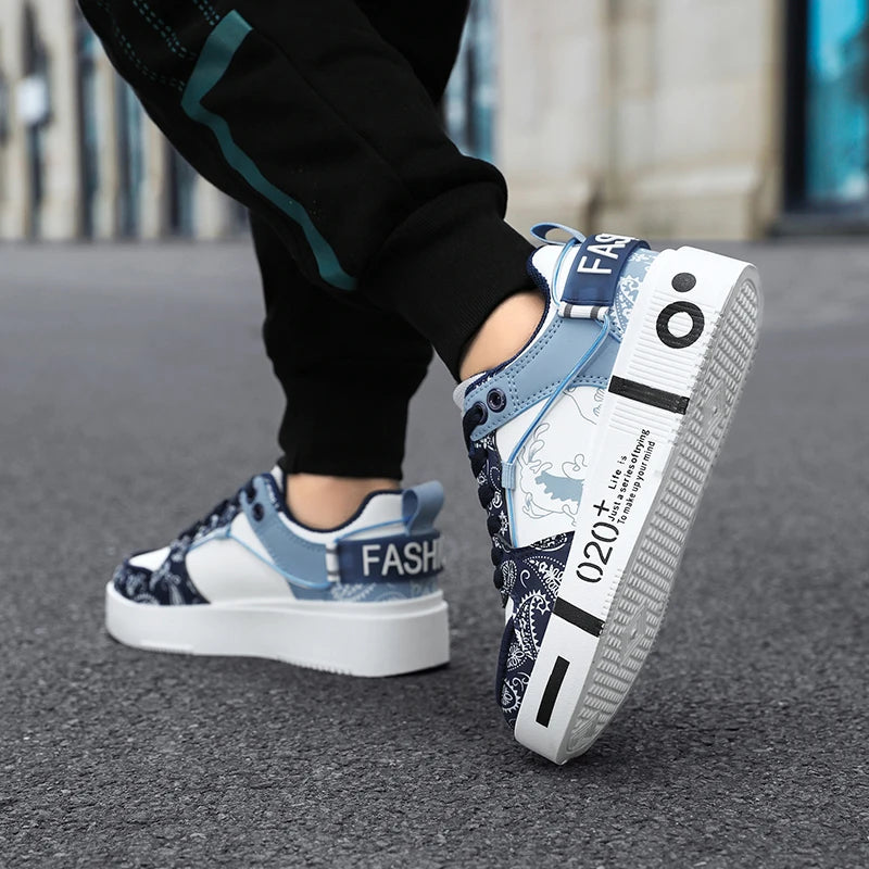 Jugend Sneaker 2026 Neue Sportschuhe Modische Dicke Sohle Rutschfeste Freizeitschuhe Größe 31-44