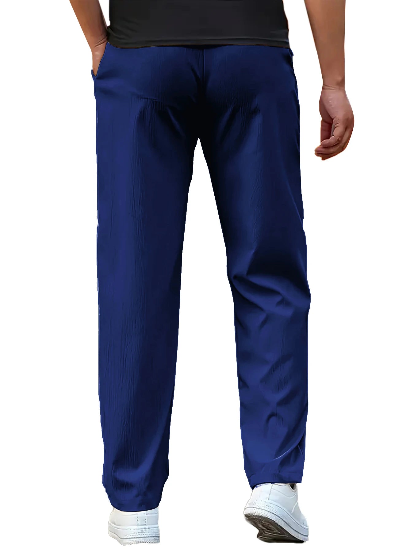 Herren Leichte Hosen Lässige Locker Sitzende Sporthosen Herren Lässige Dünne Gerade Beinhosen Männliche Mode Outdoor Jogginghosen