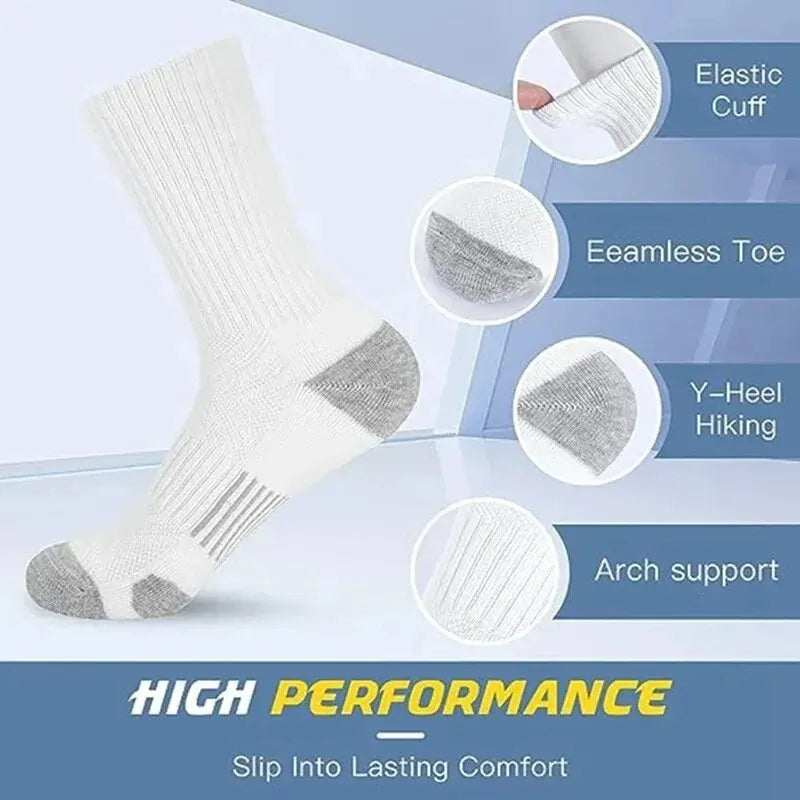 6er/12er Pack Herren Outdoor-Sportsocken Hochwertig Bequem Weich Rutschfest  Neuer Stil