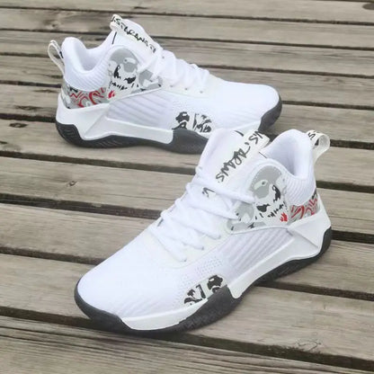 Neue rutschfeste Herren-Sneaker High-Top Herren-Basketballschuhe Luxuriöse bequeme Laufschuhe Modische vielseitige Freizeitschuhe