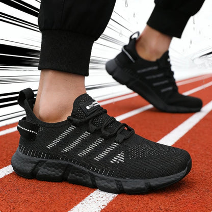 Herren Leichte Laufschuhe Minimalistische Sportliche Atmungsaktive Walking-Sneaker Athletische Jogging-Turnschuhe Outdoor-Fitness-Schuhe für Männer