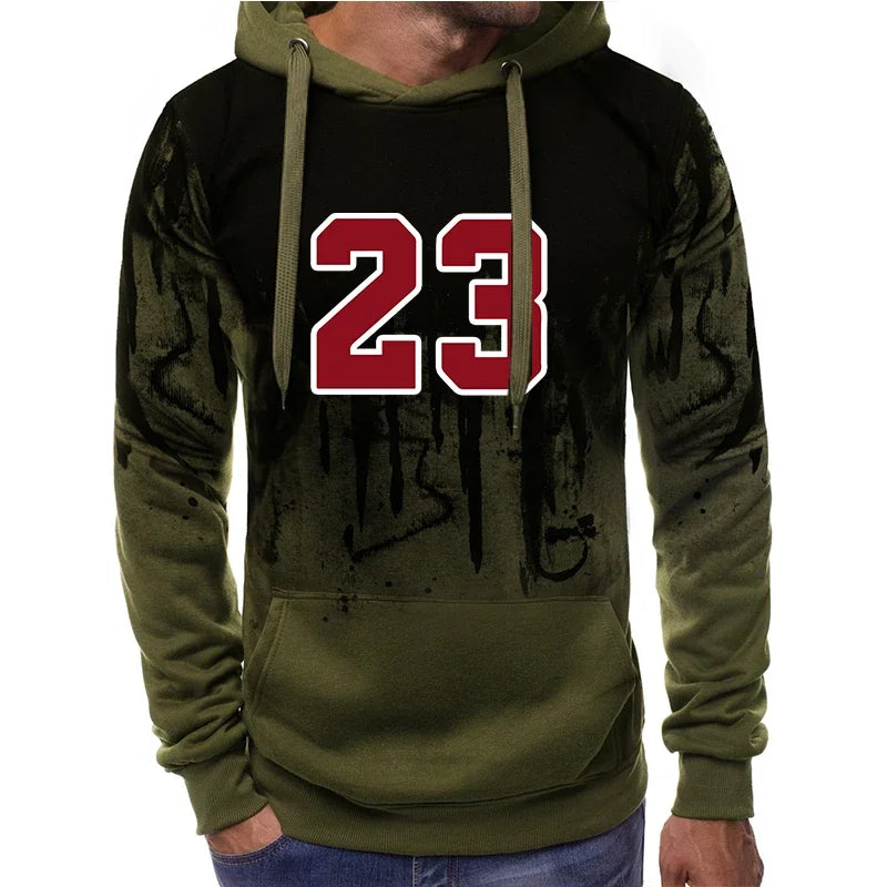 Lässige Kapuzenpullover Jogging-Sweatshirts für Männer Top-Mode Bequeme Herbst-Winter-Alltagskleidung Sport-Sweatpants