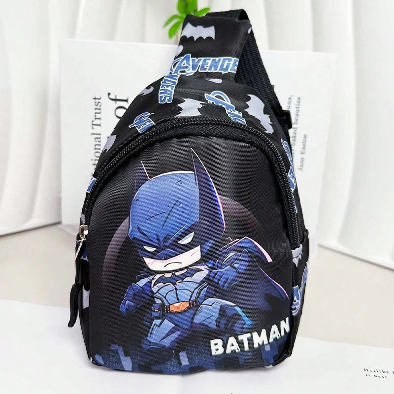 Spider-Man Sling-Tasche, Cartoon-Anime-Umhängetasche, modische lässige Schultertasche mit Münztasche für den täglichen Gebrauch