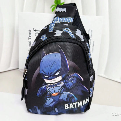 Spider-Man Sling-Tasche, Cartoon-Anime-Umhängetasche, modische lässige Schultertasche mit Münztasche für den täglichen Gebrauch