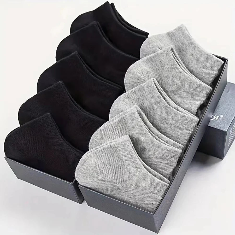10/12/20/40 Paar One Size (EU 38-44) Unisex Bootssocken Business Sport Schweißaufnahme Sommer Herbst Einfarbig Weiche Knöchelsocken Ohne Fusseln