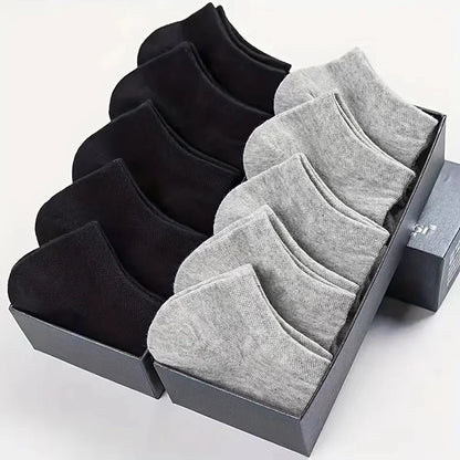 10/12/20/40 Paar One Size (EU 38-44) Unisex Bootssocken Business Sport Schweißaufnahme Sommer Herbst Einfarbig Weiche Knöchelsocken Ohne Fusseln