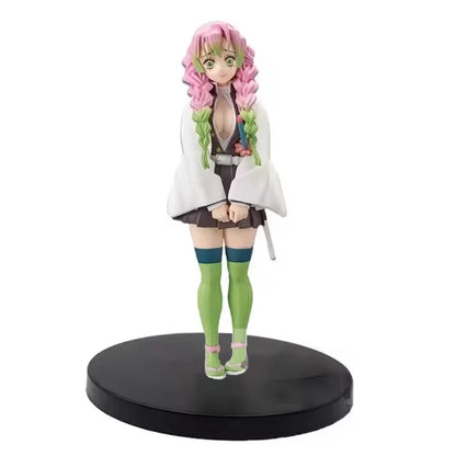 Heißes Demon Slayer Anime Actionfigur Kamado Tanjirou Agatsuma Zenitsu Nezuko Modellspielzeug Kimetsu No Yaiba Krieger Actionfigur