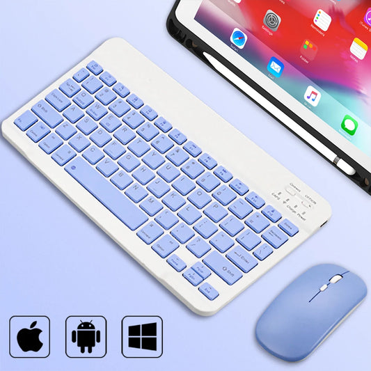 Bluetooth kabellose Tastatur Universelle Handy-Tablet-Tastatur und Maus Mini Bluetooth Tastatur iPad Tastatur Zubehör