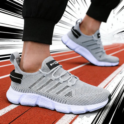 Herren Leichte Laufschuhe Minimalistische Sportliche Atmungsaktive Walking-Sneaker Athletische Jogging-Turnschuhe Outdoor-Fitness-Schuhe für Männer