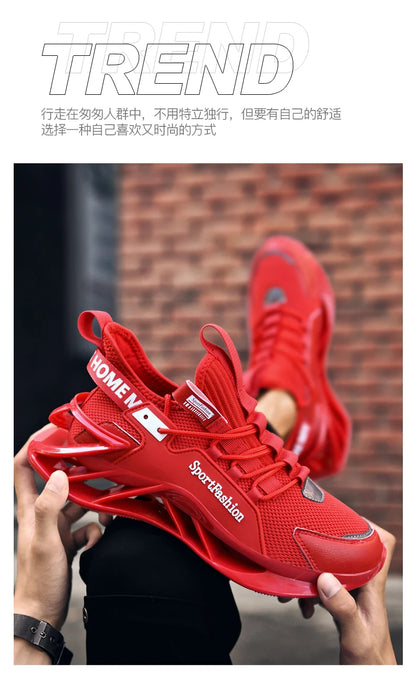 Herrenschuhe Sneaker Männer Freizeit Herrenschuhe Turnschuhe Luxus Schuhe Trainer Rennen Atmungsaktive Schuhe modische Laufschuhe für Frauen