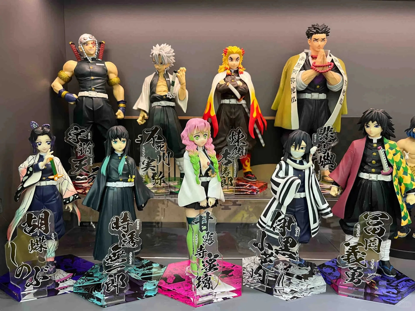 Heißes Demon Slayer Anime Actionfigur Kamado Tanjirou Agatsuma Zenitsu Nezuko Modellspielzeug Kimetsu No Yaiba Krieger Actionfigur