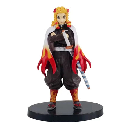 Heißes Demon Slayer Anime Actionfigur Kamado Tanjirou Agatsuma Zenitsu Nezuko Modellspielzeug Kimetsu No Yaiba Krieger Actionfigur