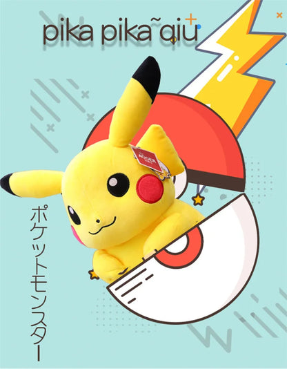 Pokemon Pikachu Plüschspielzeug Cartoon & niedliche Anime Kinder Spielzeug Stoffpuppe Valentinstagsgeschenk Heimdekoration
