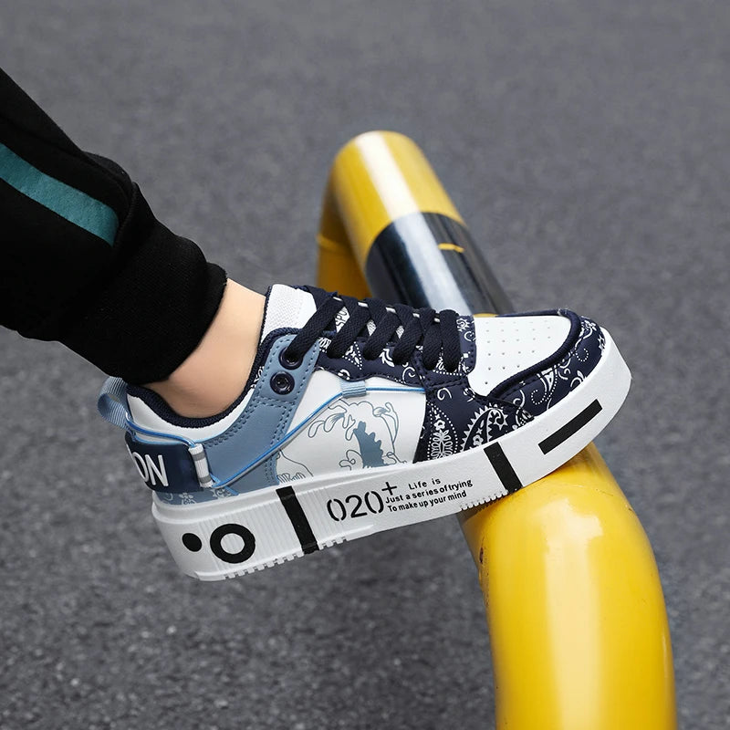 Jugend Sneaker 2026 Neue Sportschuhe Modische Dicke Sohle Rutschfeste Freizeitschuhe Größe 31-44