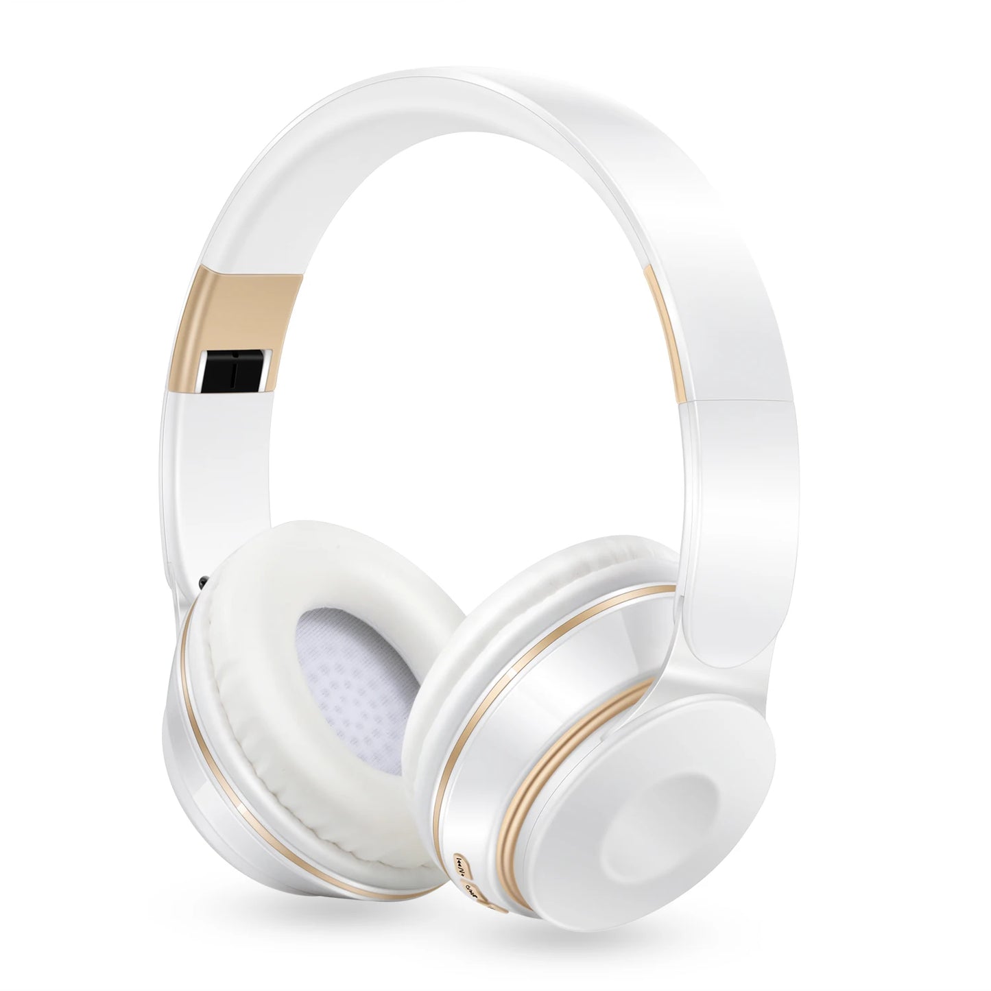 2026 Kabellose Bluetooth-Kopfhörer Stereo-Headset mit SD-Kartenunterstützung und Mikrofon für iPhone, Samsung, Tablet