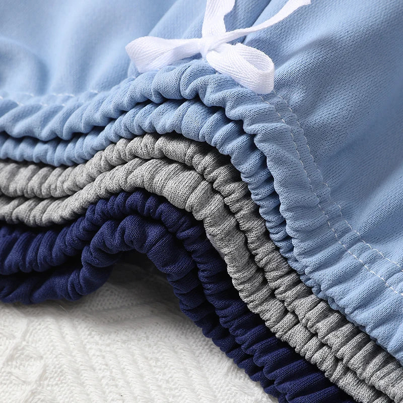 Kinder Mehrfarbige Saisonale Freizeit-Sporthose für Jungen und Mädchen Herbst Solide Farbe Modische Lockere Sweatpants