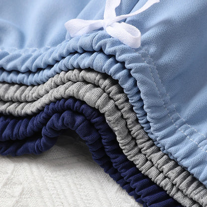 Kinder Mehrfarbige Saisonale Freizeit-Sporthose für Jungen und Mädchen Herbst Solide Farbe Modische Lockere Sweatpants