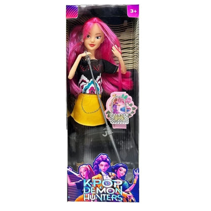 NEUE Puppenspielzeug KPOP Demon Hunters Actionfigur Spielzeug Rumi Mira Zoey Schöne Prinzessin Baby Puppe aus Plastik DIY Spielzeug für Mädchen