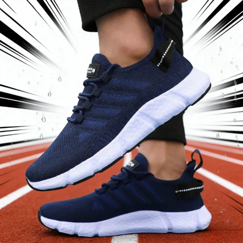 Herren Leichte Laufschuhe Minimalistische Sportliche Atmungsaktive Walking-Sneaker Athletische Jogging-Turnschuhe Outdoor-Fitness-Schuhe für Männer