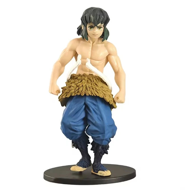 Heißes Demon Slayer Anime Actionfigur Kamado Tanjirou Agatsuma Zenitsu Nezuko Modellspielzeug Kimetsu No Yaiba Krieger Actionfigur