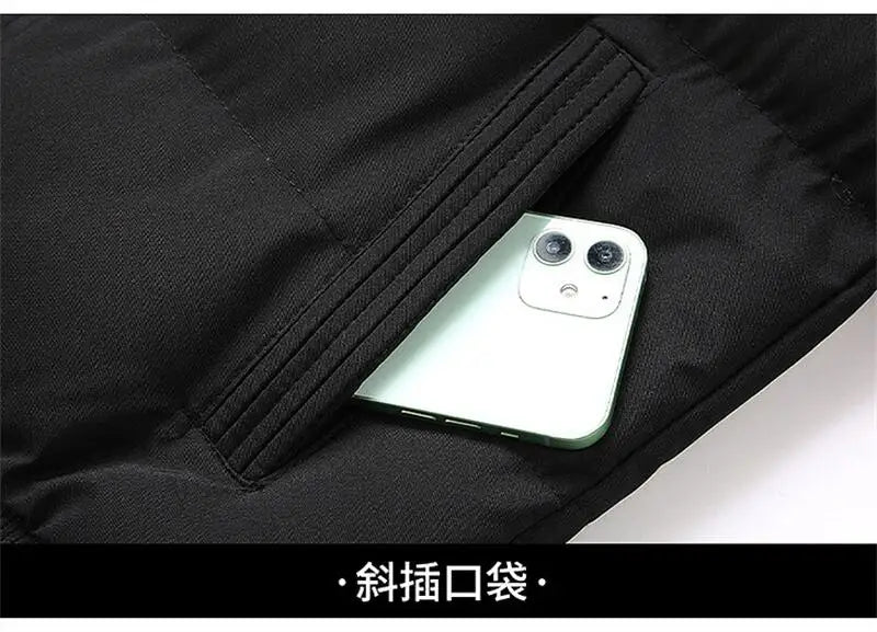 Wintermäntel für Männer 2026 Neue dicke warme Parkas Pufferjacken Bomberjacken Modisch Wasserdicht Designer Luxus Herren Daunenjacken