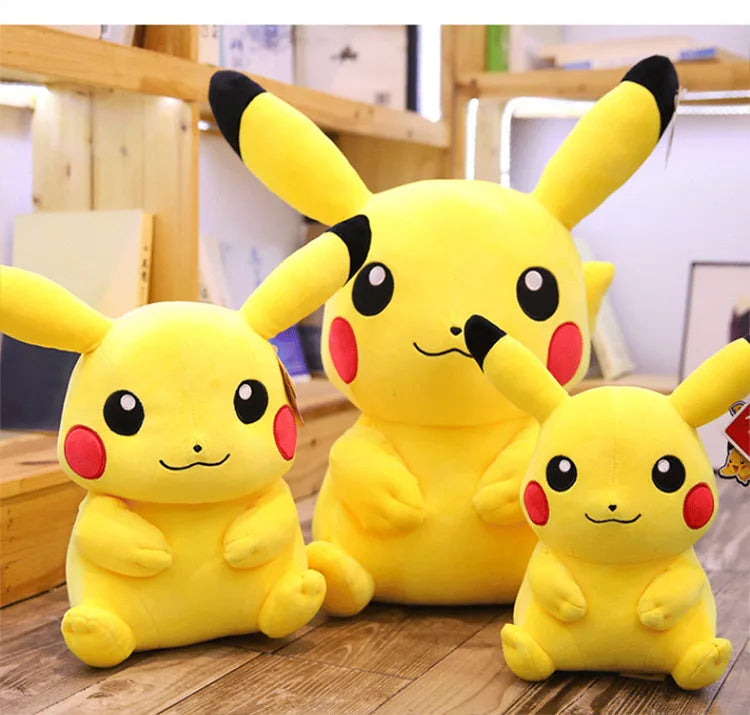 Pokemon Pikachu Plüschspielzeug Cartoon & niedliche Anime Kinder Spielzeug Stoffpuppe Valentinstagsgeschenk Heimdekoration