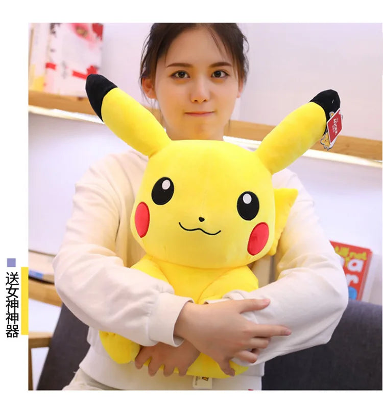 Pokemon Pikachu Plüschspielzeug Cartoon & niedliche Anime Kinder Spielzeug Stoffpuppe Valentinstagsgeschenk Heimdekoration
