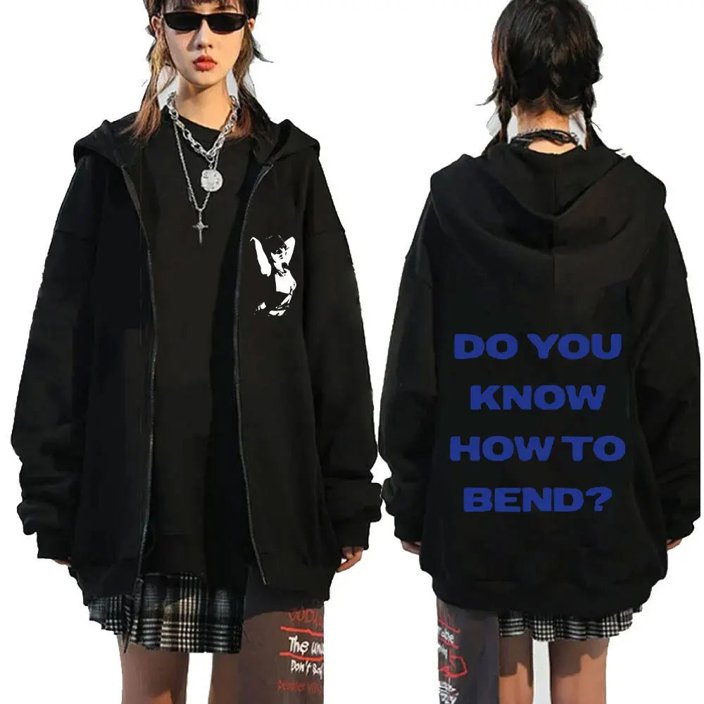 Hit Me Hard and Soft 2025 Tour Reißverschluss-Hoodies für Männer und Frauen Harajuku Pullover Mode Hip-Hop Zip-Up-Sweatshirts Jacken Fan-Geschenk