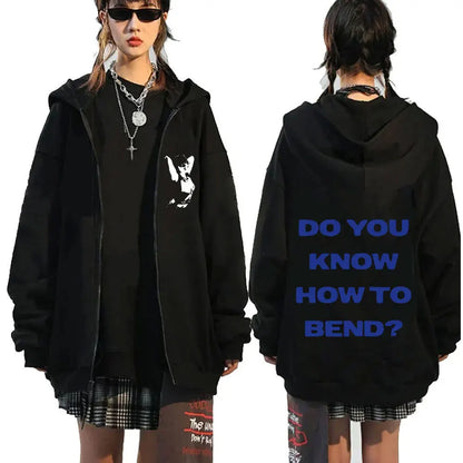 Hit Me Hard and Soft 2025 Tour Reißverschluss-Hoodies für Männer und Frauen Harajuku Pullover Mode Hip-Hop Zip-Up-Sweatshirts Jacken Fan-Geschenk