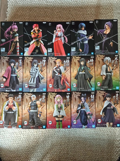 Heißes Demon Slayer Anime Actionfigur Kamado Tanjirou Agatsuma Zenitsu Nezuko Modellspielzeug Kimetsu No Yaiba Krieger Actionfigur
