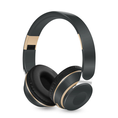 2026 Kabellose Bluetooth-Kopfhörer Stereo-Headset mit SD-Kartenunterstützung und Mikrofon für iPhone, Samsung, Tablet