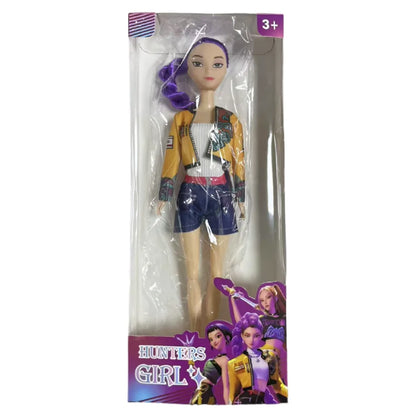 30cm K-Pop Dämonenjäger Anime Kpop Mädchen Gruppe Cartoon Rumi Zoey Mira Action-Figuren Vinyl-Figuren Modellpuppen Mädchen Weihnachtsgeschenk / Geburtstag