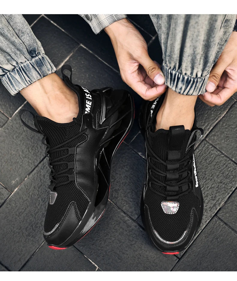 Herrenschuhe Sneaker Männer Freizeit Herrenschuhe Turnschuhe Luxus Schuhe Trainer Rennen Atmungsaktive Schuhe modische Laufschuhe für Frauen