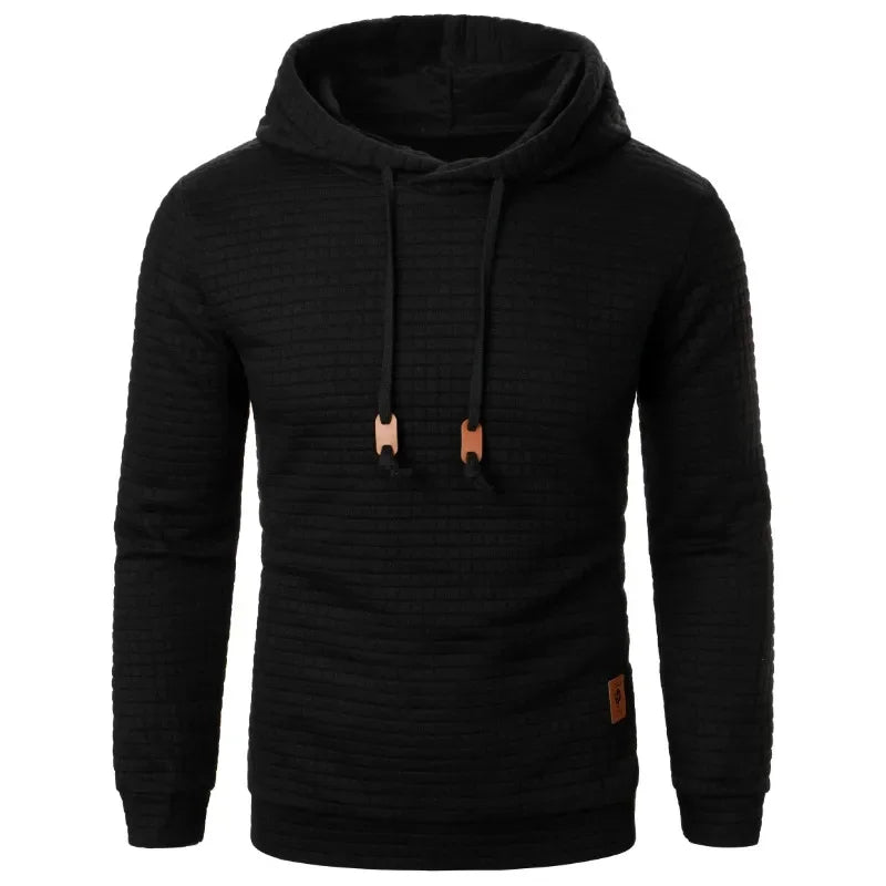 Warmer Herren-Sweatshirt in Uni-Farbe, lässiger Hoodie, Oversize-Sweatshirt mit Reißverschluss, kombinierbar mit Hoodies und Damen- sowie Herren-Sweatshirts