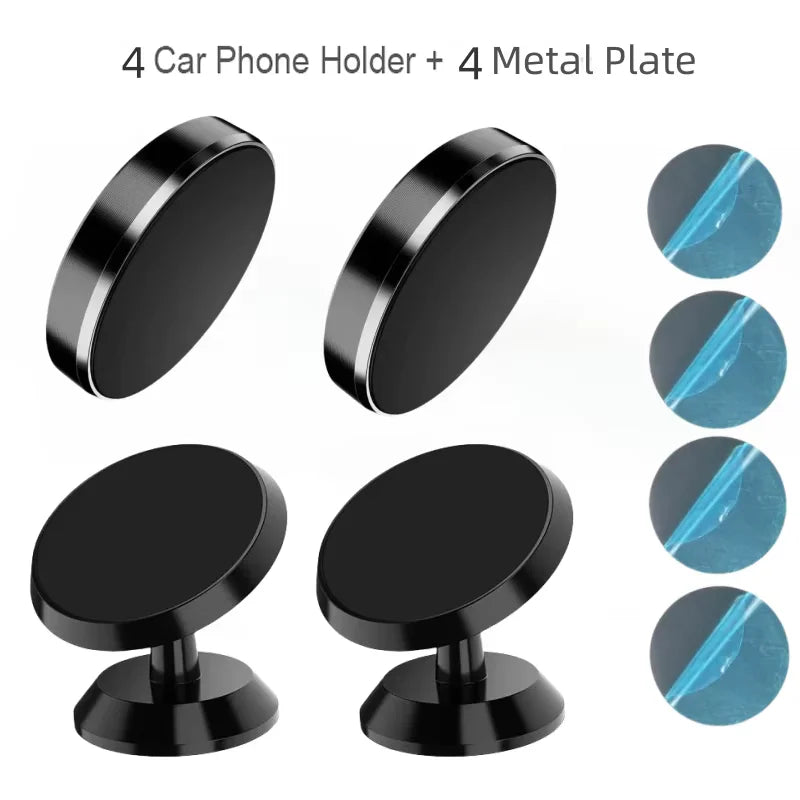 Magnetische Auto-Handyhalterung Universeller Auto-Handyständer für iPhone Xiaomi Huawei Samsung Armaturenbrett Wandmontage Auto-Magnetaufkleber