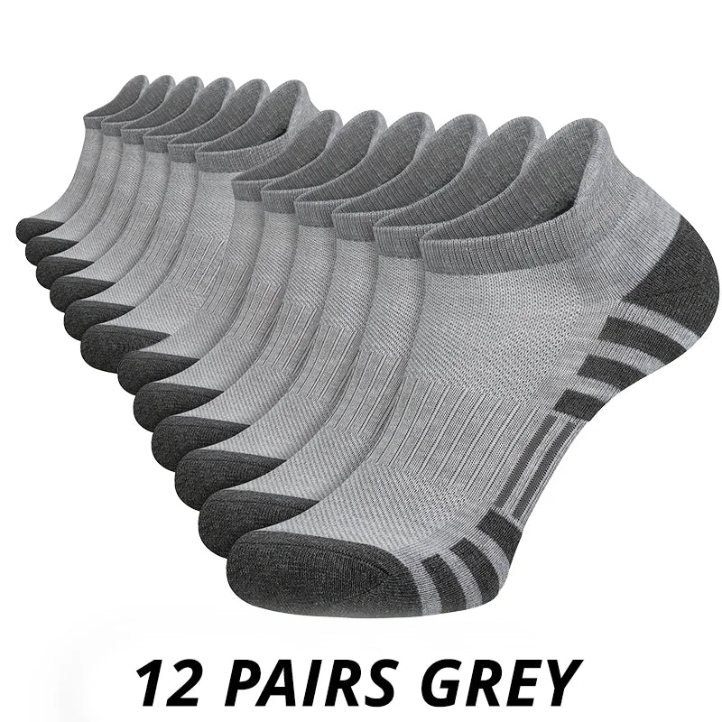 6er/12er Pack Herren Outdoor-Sportsocken Hochwertig Bequem Weich Rutschfest  Neuer Stil