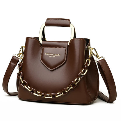 Neue Schultertaschen Hochwertiges PU für Frauen Mode Damenhandtasche Hochwertiges Design Fortschrittliche Unterarmtaschen