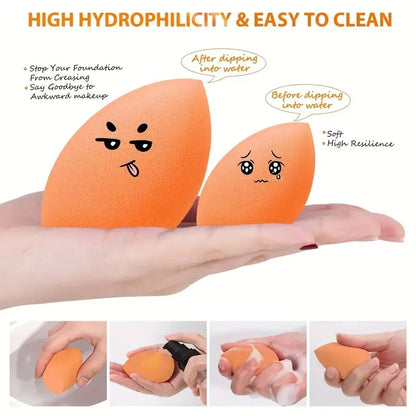 12-teiliges Profi-Make-up-Pinselset, multifunktionales Nylonborsten-Set mit ovalen Pinseln, ABS-Griff, für alle Hauttypen