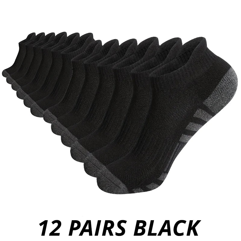 6er/12er Pack Herren Outdoor-Sportsocken Hochwertig Bequem Weich Rutschfest  Neuer Stil