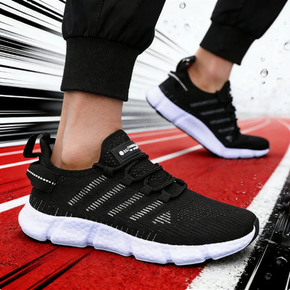 Herren Leichte Laufschuhe Minimalistische Sportliche Atmungsaktive Walking-Sneaker Athletische Jogging-Turnschuhe Outdoor-Fitness-Schuhe für Männer