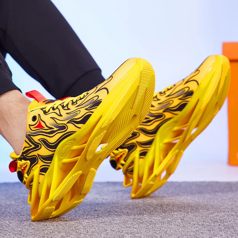 Herrenschuhe Sneaker Männer Freizeit Herrenschuhe Turnschuhe Luxus Schuhe Trainer Rennen Atmungsaktive Schuhe modische Laufschuhe für Frauen