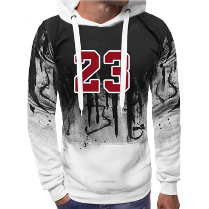 Lässige Kapuzenpullover Jogging-Sweatshirts für Männer Top-Mode Bequeme Herbst-Winter-Alltagskleidung Sport-Sweatpants