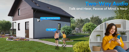 2K 5MP WLAN Heim-Sicherheitskamera Kabellose Außen-Magnetkamera Akku-Betriebene Kamera Überwachung KI-Bewegungserkennung Indoor HD-Kamera