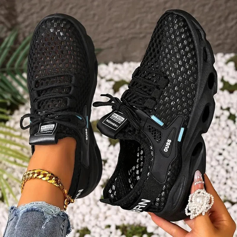 Atmungsaktive Mesh-Sneaker für Damen