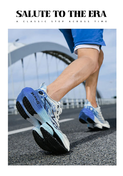 2026 Neue Herren-Laufschuhe Dämpfung Carbonplatte Renn-Marathon Sportschuhe Bequeme Rutschfeste Sportschuhe Tennis Schuhe