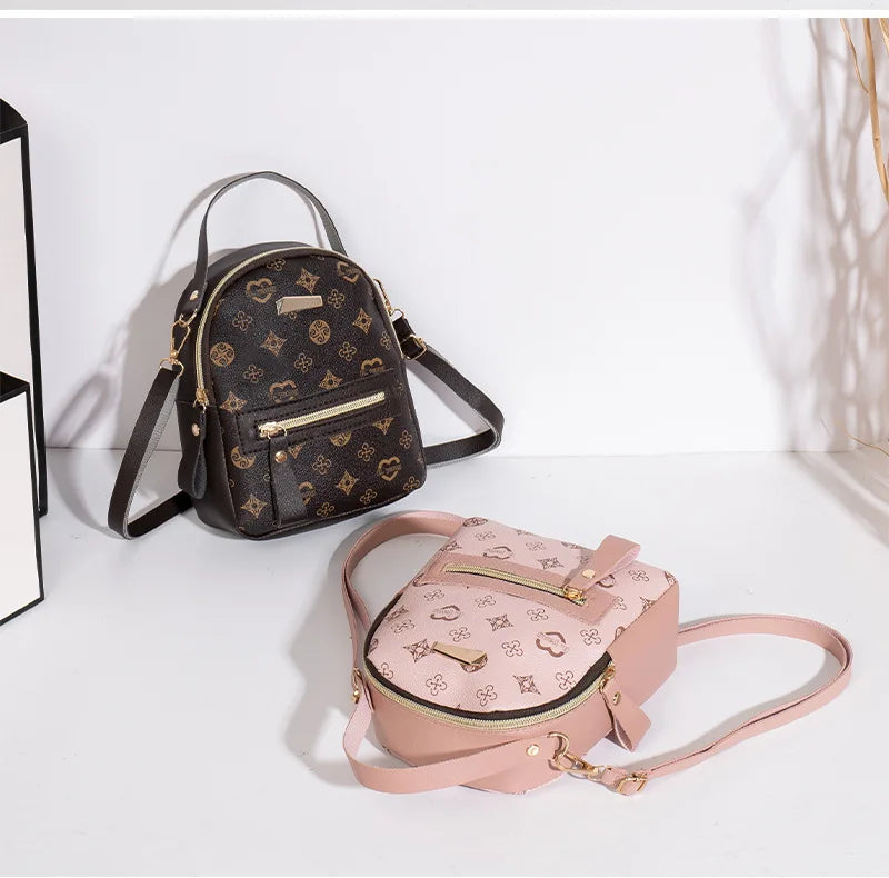 Blumenrucksack Damen Tasche Mode Rucksack Damen Tasche Damen frische und süße Schüler Schulrucksack