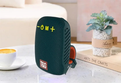 Outdoor-Fahrrad TG392 Tragbarer Bluetooth-Lautsprecher TWS Kabelloser Mini-Bass FM-Radio Soundbar Boombox Fahrmusik Abspielen Lautsprecher