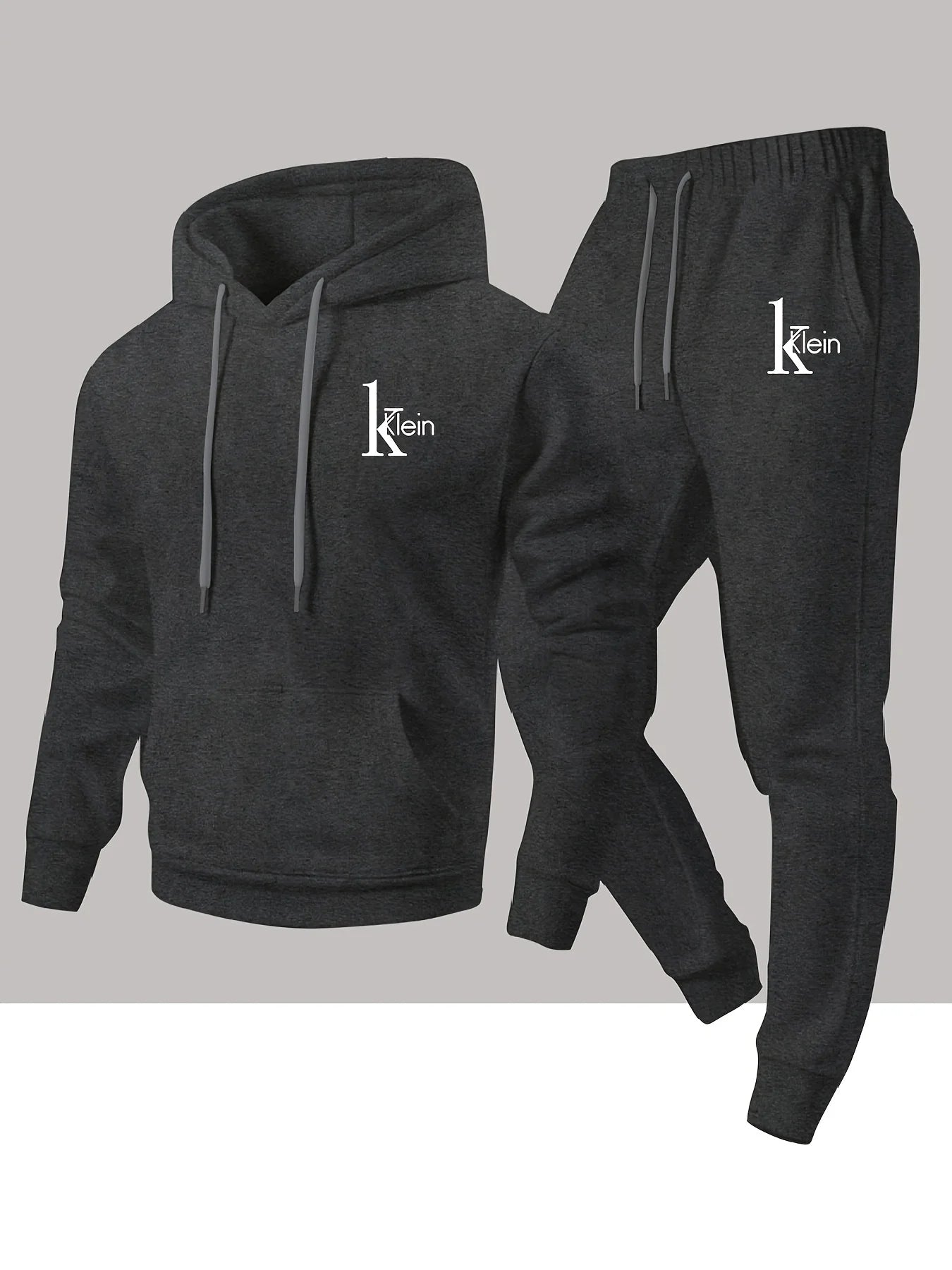 Herbst-Winter-Mode Bestseller Herren Damen Kapuzenpullover + Hose Zweiteiliges Set Für Alltag, Outdoor, Fitness, Freizeit Warme Sportbekleidung