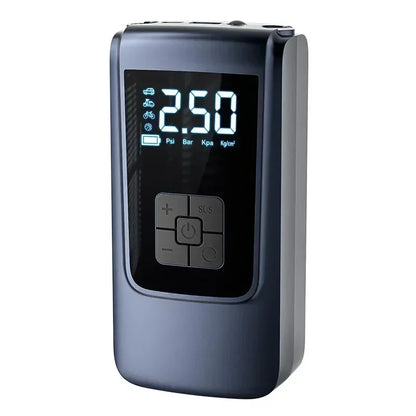 Luftkompressor Luftpumpe für Auto Tragbarer Reifenaufblasgerät Elektrische Motorradpumpe Luftkompressor für Auto, Motorräder, Fahrräder