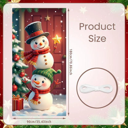 Weihnachts-Flaggenbanner für die Veranda, Türbanner, Weihnachtsdekorationen für Zuhause 2025, Ornamente, Weihnachtsgeschenke, Navidad, Neujahrsdekoration 2026